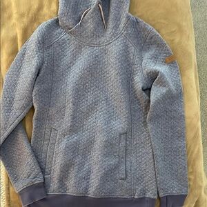 Roxy Gray Cozy Hooded Sweater